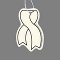 Paper Air Freshener Tag - Awareness Ribbon (2)